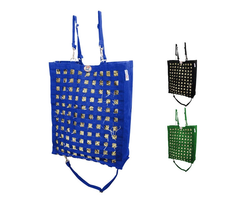 Paris Tack Ultra Slow Feeder Horse Hay Bag with Super Tough Bottom and 6 Month Warranty - Image 1